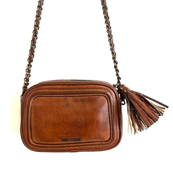 Steve Madden Shoulder Crossbody Chain Square Bag - Picture 2 of 8